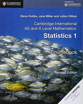 portada Cambridge International as and a Level Mathematics: Revised Edition Statistics 1 Cours (en Inglés)