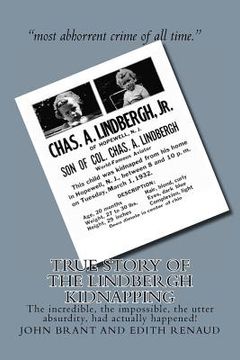 portada true story of the lindbergh kidnapping (en Inglés)