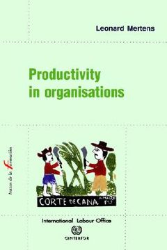 portada productivity in organisations (en Inglés)