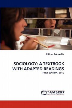 portada sociology: a textbook with adapted readings (en Inglés)
