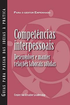 portada Interpersonal Savvy: Building and Maintaining Solid Working Relationships (Portuguese for Europe) (en Portugués)