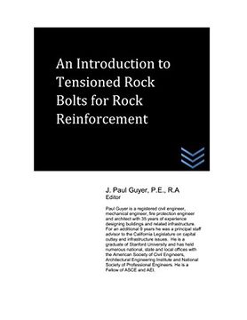 portada An Introduction to Tensioned Rock Bolts for Rock Reinforcement (en Inglés)