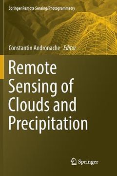 portada Remote Sensing of Clouds and Precipitation (en Inglés)