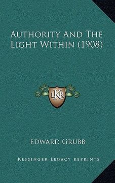 portada authority and the light within (1908) (en Inglés)