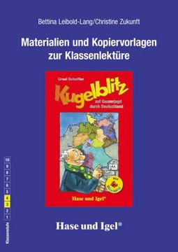 portada Kugelblitz auf Gaunerjagd Durch Deutschland / Silbenhilfe. Begleitmaterial (en Alemán)