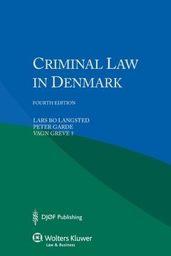 portada Criminal Law in Denmark (en Inglés)