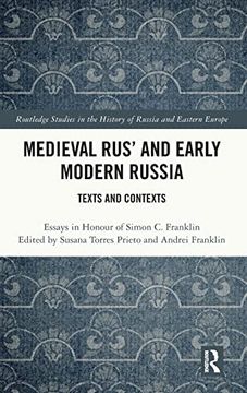 portada Medieval Rus’ and Early Modern Russia (Routledge Studies in the History of Russia and Eastern Europe) (in English)