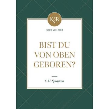 portada Bist du von Oben Geboren? (in German)