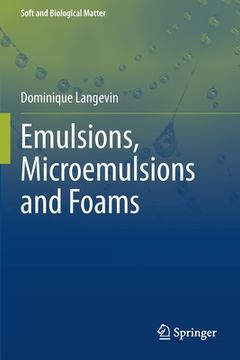 portada Emulsions, Microemulsions and Foams