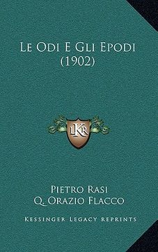 portada Le Odi E Gli Epodi (1902) (en Italiano)