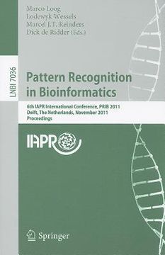portada pattern recognition in bioinformatics