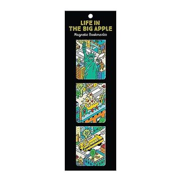 portada Life in the big Apple Magnetic Bookmarks