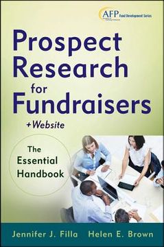 portada prospect research for fundraisers: the essential handbook (in English)