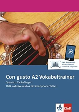 portada Con Gusto a2. Vokabeltrainer. Heft Inklusive Audios für Smartphone/Tablet