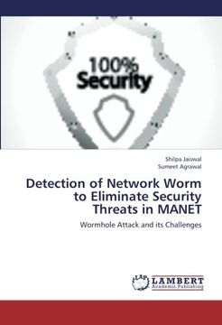 portada Detection of Network Worm to Eliminate Security Threats in Manet (en Inglés)