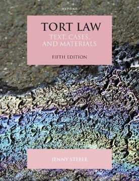 portada Tort Law: Text, Cases, and Materials (en Inglés)