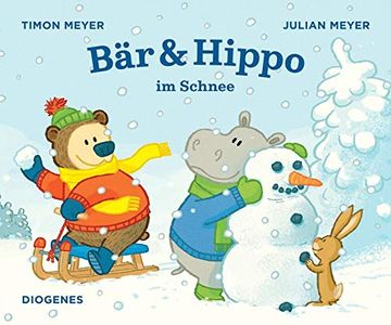 portada Bär & Hippo im Schnee (Kinderbücher) (en Alemán)