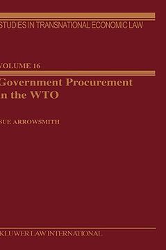 portada government procurement in the wto (in English)