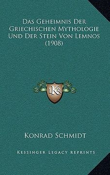 portada Das Geheimnis Der Griechischen Mythologie Und Der Stein Von Lemnos (1908) (in German)