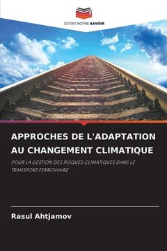 portada Approches de l'Adaptation Au Changement Climatique (en Francés)