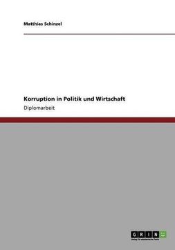 portada Korruption in Politik und Wirtschaft (German Edition)