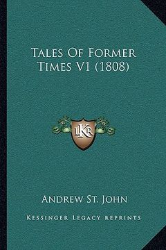 portada tales of former times v1 (1808) (en Inglés)