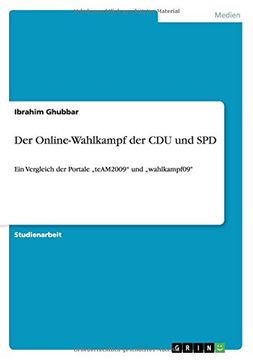 portada Der Online-Wahlkampf der CDU und SPD (German Edition)
