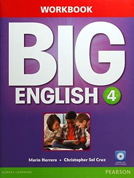 portada Big English 4 Workbook W/Audiocd (en Inglés)