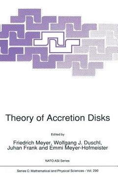 portada Theory of Accretion Disks (en Inglés)