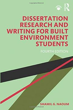 portada Dissertation Research and Writing for Built Environment Students (in English)