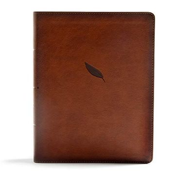 portada Csb Legacy Notetaking Bible, tan Leathertouch 