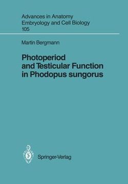 portada photoperiod and testicular function in phodopus sungorus (en Inglés)