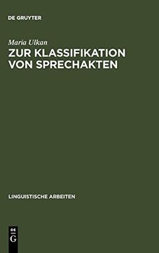 portada Zur Klassifikation von Sprechakten: Eine Grundlagentheoretische Fallstudie 