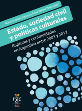 portada Estado, Sociedad Civil y Politicas Culturales (in Spanish)