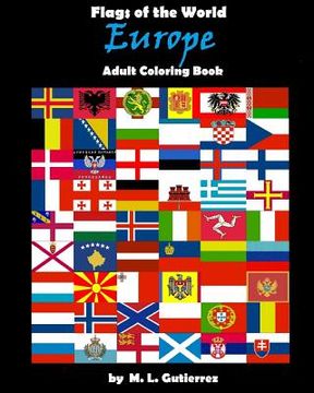 portada Flags of the World Series (Europe), adult coloring book (en Inglés)