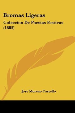 portada Bromas Ligeras: Coleccion de Poesias Festivas (1885) (in Spanish)