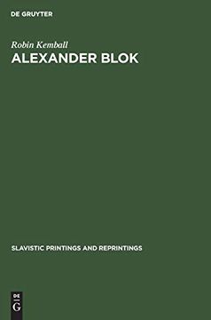 portada Alexander Blok (Slavistic Printings and Reprintings) (in English)