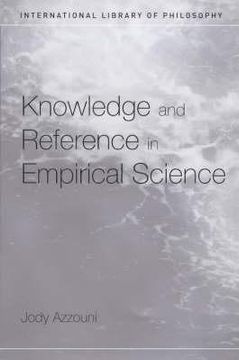 portada knowledge and reference in empirical science (en Inglés)