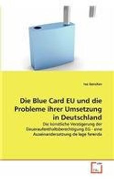 portada Die Blue Card EU und die Probleme ihrer Umsetzung in Deutschland
