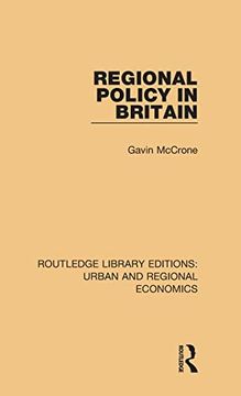 portada Regional Policy in Britain (en Inglés)