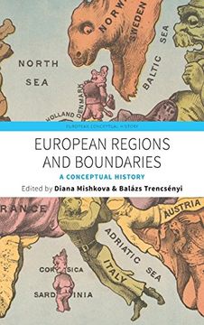 portada European Regions and Boundaries: A Conceptual History (European Conceptual History) (en Inglés)