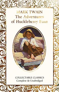 portada The Adventures of Huckleberry Finn (Flame Tree Collectable Classics) (en Inglés)