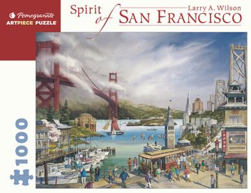 portada Puzzle Rompecabezas 1000 Piezas de Spirit of San Francisco