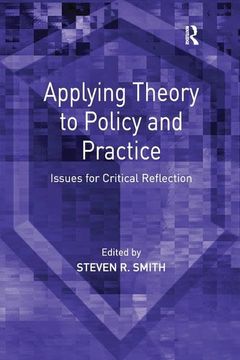 portada Applying Theory to Policy and Practice: Issues for Critical Reflection (en Inglés)