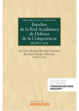 portada Estudios de la red Académica de Defensa de la Competencia (Radc) (Papel + E-Book) (Monografía)