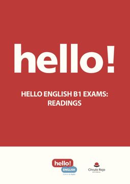 portada Hello English Exams b1 Level (en Inglés)