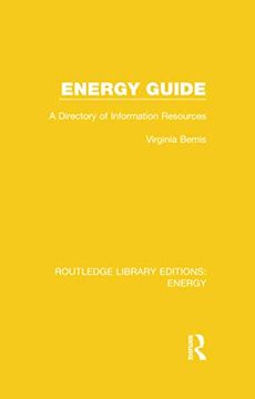 portada Energy Guide: A Directory of Information Resources (Routledge Library Editions: Energy) (en Inglés)