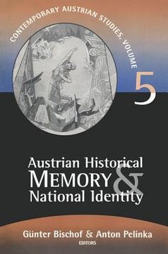 portada austrian historical memory and national identity (en Inglés)
