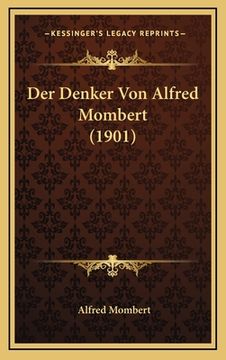 portada Der Denker Von Alfred Mombert (1901) (in German)