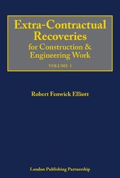 portada Extra-Contractual Recoveries for Construction & Engineering Work (en Inglés)